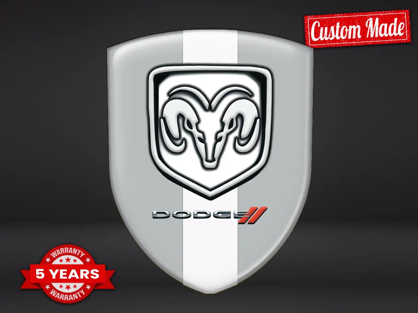 Dodge Pegatina Banner Auto Estilo Máximo Moderno Pro 